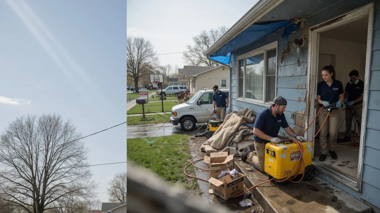 Basement Flood Cleanup in Ashton, IL near me